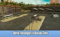 Bus russe: Simulateur de conduite Screen Shot 2