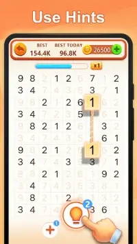 Number Match - Brain Game Screen Shot 1