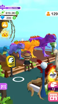 Dino Tycoon - 3D Building Game Screen Shot 6