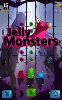 Jelly Monsters: Endless Arcade Screen Shot 4