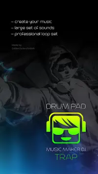 Drum Pad TRAP nhà sản xuất âm nhạc dj Screen Shot 2