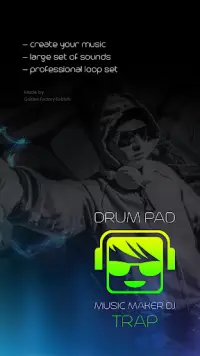 Drum pad TRAP dj создание музыки битов Screen Shot 2