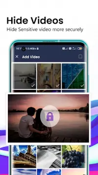 App Lock Fingerprint - Hide Photos & Videos Locker Screen Shot 4
