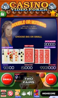Casino Video Poker Screen Shot 2