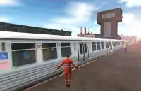 地下鉄列車のゲーム Screen Shot 3