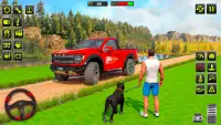 Offroad 4x4 Jeep Driving Game Screen Shot 0