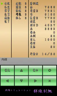 戦略シミュレーション　群雄割拠　無料版 Screen Shot 4