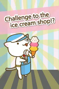 Cat ice cream shop Screen Shot 0