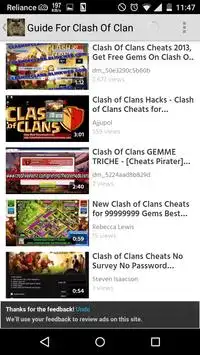 New Clash Of Clan Guide Screen Shot 1