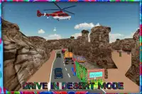 माल ट्रक चलाना 3 डी खेल Screen Shot 4