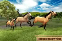 आभासी घोड़ा परिवार जंगली साहसिक Screen Shot 0