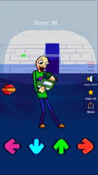 FNF Baldi Test Screen Shot 2