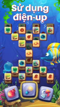 Fish Tiles: trận mạt chược3 Screen Shot 2