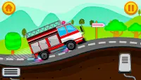 Crazy Firetruck Games for Kids Screen Shot 0