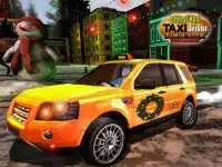 Christmas Taxi Driver Sim 2017 Screen Shot 7