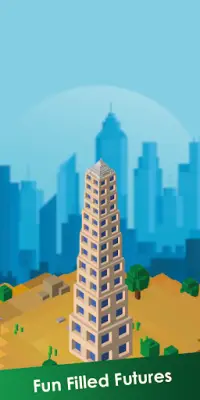 Tap Tower Builder : 3D Blocks! Screen Shot 1