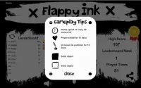 Flappy Ink Screen Shot 6