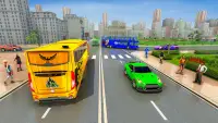 Coach Bus Simulator Racing Bus Screen Shot 1
