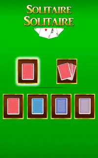 ソリティアゲーム : classic cards games Screen Shot 1