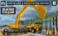 Sand Excavator Crane Sim Screen Shot 3