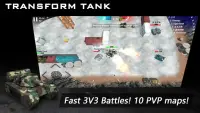 Transform Tank 2 - 3V3 Online battle tank game Screen Shot 0