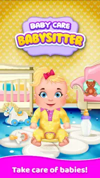 Baby Care: Babysitter Game Screen Shot 0