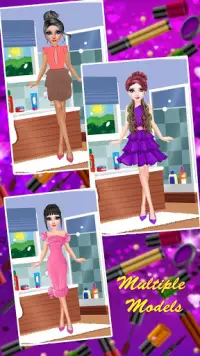 姫のメイクやドレスアップサロン：女の子のゲーム Screen Shot 4