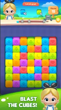 Wonder Blast － Cube Match Puzzle Game Screen Shot 0