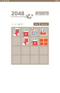2048 Christmas 🎁 Puzzle Game Screen Shot 12