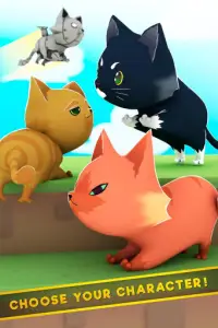 Simulador de gato 3D Olá: Cute grátis Kitty Arena Screen Shot 1