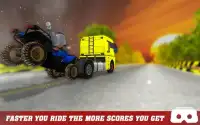 VR : Impossible 4x4 Stunt Traffic Driving Screen Shot 2