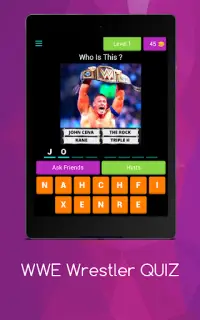 WWE QUIZ Game - Wrestler Quiz Game - 2021 Screen Shot 8