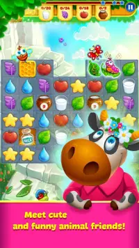 Farm Charm - Match 3 Blast King Games Screen Shot 0