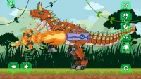 Toy Robot Dino War Carnotaurus Screen Shot 0