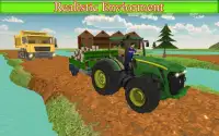 Farm Tractor Transport Harvesting Season Screen Shot 4