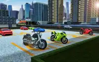 बाइक ड्राइविंग & पार्किंग खेल 3 डी Screen Shot 0