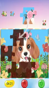Cute Puzzles for Little Girls and Toddlers Screen Shot 3