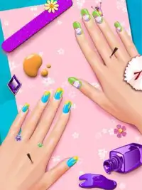 Beautiful Nails Art Girls Game Screen Shot 4