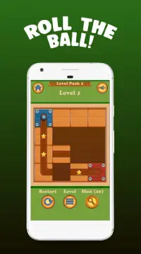 Unblock the Ball - Slide Puzzle Screen Shot 2