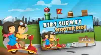 Kids Subway Scooter Racing Screen Shot 0