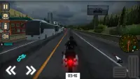 ‎Motorbike Traffic - Free Drive Simulator Screen Shot 1