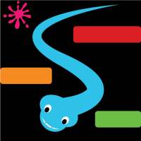 Color Snake Brick Crash: Snake Rush Game