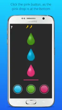 Color Tap - Gehirnjogging und Reaktionsspiel Screen Shot 1