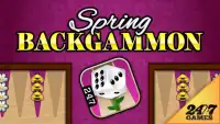 Spring Backgammon Screen Shot 0
