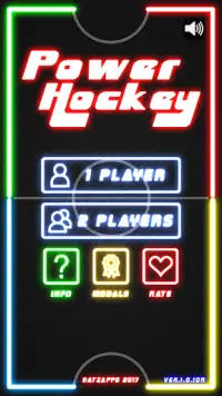 Power Hockey 1-2 Players Screen Shot 0