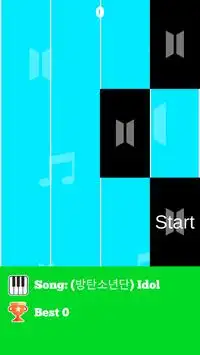 BTS Kpop Piano Game Screen Shot 1