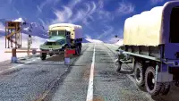 Trò chơi mô phỏng xe tải: xe tải quân đội thực sự Screen Shot 1