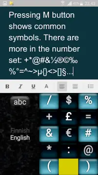 ComboKey Plus - Special Keypad Screen Shot 7