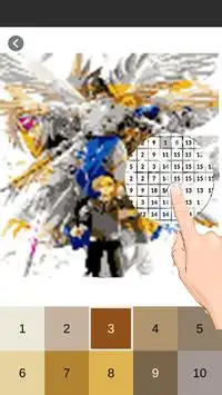 Digimon Pixel Art Screen Shot 2