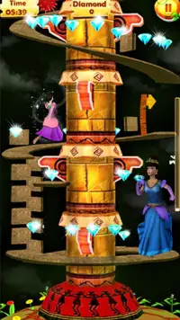 Princess Run - Spiral Twisty Road Screen Shot 3